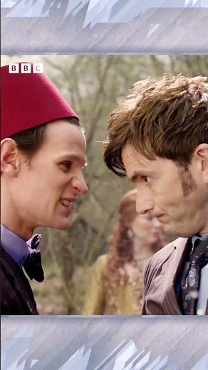 The sass-off is a rite of passage for any Doctor meeting their younger self! 👯 #DoctorWho #Shorts