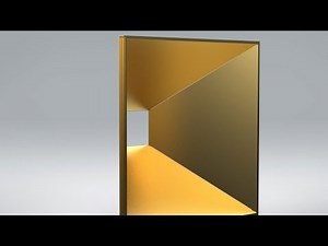 Hopper design in SOLIDWORKS with sheetmetal and weldment tutorial