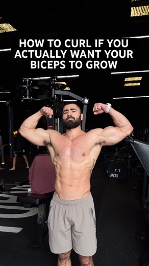 If you want to be strong and LOOK strong too, do these 3 things to grow your biceps #bicepsworkout