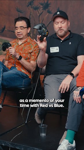 127K views · 2.1K reactions | Finally, the original RvB controllers have been returned to their rightful owners 凉 | Red vs. Blue | Facebook