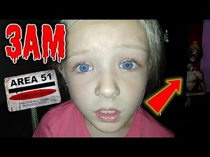 Do Not Visit AREA 51 at 3AM *OMG* Alien Found!