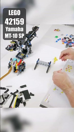 LEGO 42159 Speedbuild | LEGO Yamaha MT-10 SP | Speed build 42159 | LEGO Technic 2023 | Motorcycle