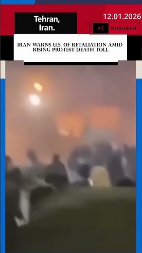 Iran's Protest Death Toll Sparks GLOBAL FEAR of Escalating Conflict