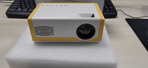 XTNTQDW M1 Mini Portable LED Multimedia Projector 1080p Full HD
