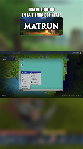 ¡WINDOWS 95 FUNCIONA EN HYTALE! #hytale#fyp #parati #mods