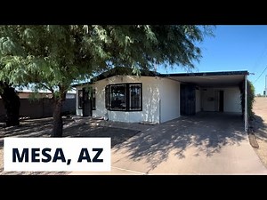 Mesa Arizona Homes For Sale $139,900 861 Sqft, 2 Bedrooms, 1 Bathroom