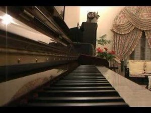 The Mask of Zorro, dance scene on the piano