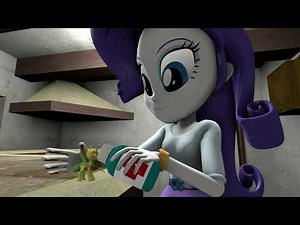 [sfm mlp eqg image] Rarity meet a Changeling