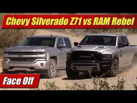 Face Off: 2016 Chevrolet Silverado Z71 vs RAM Rebel