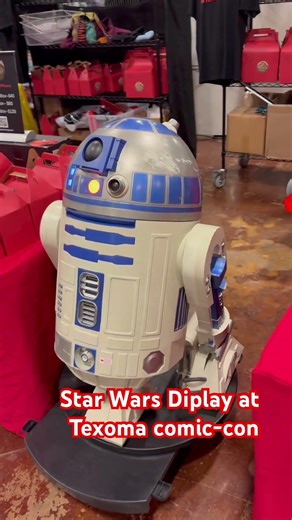 Star Wars Display at Texoma Comic-Con#starwars #shorts #short