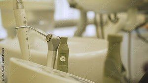 Discover a detailed look at vital dental instruments and tools used in a contemporary clinic, showcasing their functionality and importance in patient care.