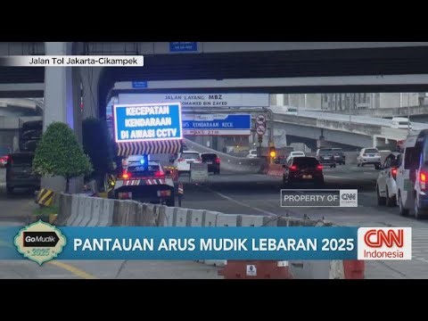 Pantauan Arus Mudik Lebaran 2025