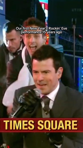 Only a few more days until Rockin’ Eve! Throwback to our 2010 performance with the @b‪@backstreetboys‬