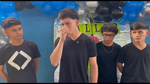 Carlos Morales estudiante de colegio luterano expone sobre la entrega de proyecto de vida junto a sus compañeros de clase. | Puerto Tv