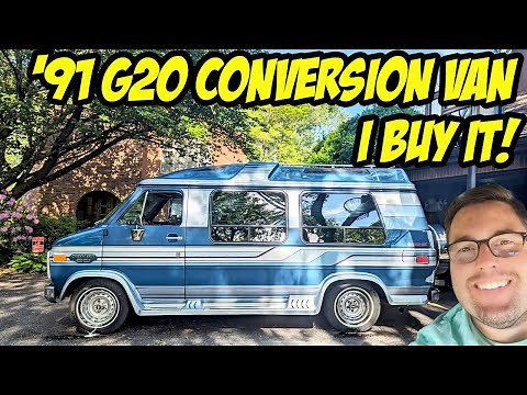 G20 Van Update! They called me back! I buy the Chevrolet G20 Van! Let's review and go on a drive!