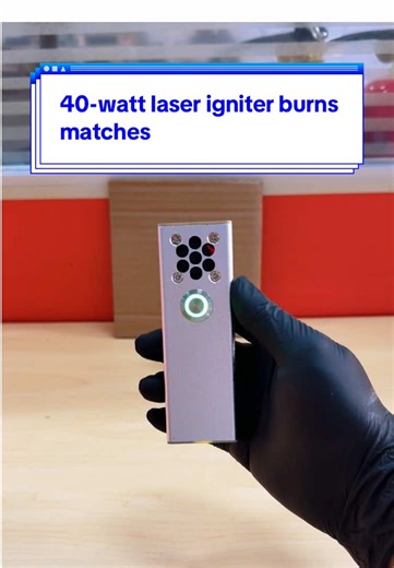 40-Watt Laser Igniter: Creating Fire with Precision