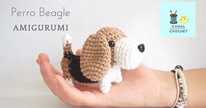 Perro beagle amigurumi tutorial