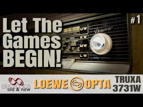 Bringing a 1958 Loewe Opta Truxa Back to Life | Power Supply Stage – Part 1