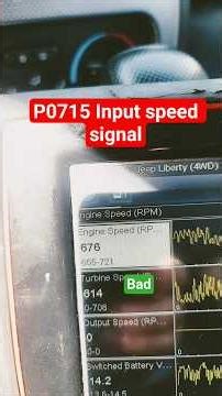 P0715 Input turbine speed sensor #automobile #mechanic #transmissionrepair #cargurus #carbrand