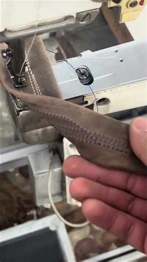 Máy trụ ngang pfaff 335 may đường chỉ đẹp túi xách bóp ví