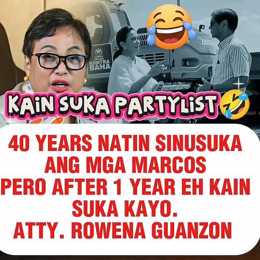 ATTY. ROWENA GUANZON VS LENI-BBM: 40 YEARS SINUKA NOW KAIN SUKA!#funny#comedy#jokes#foryou#shorts