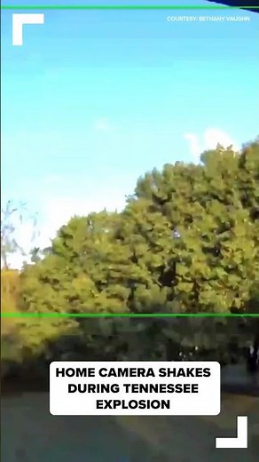 Tennessee plant explosion | Home security camera shakes from blast | VIDEO