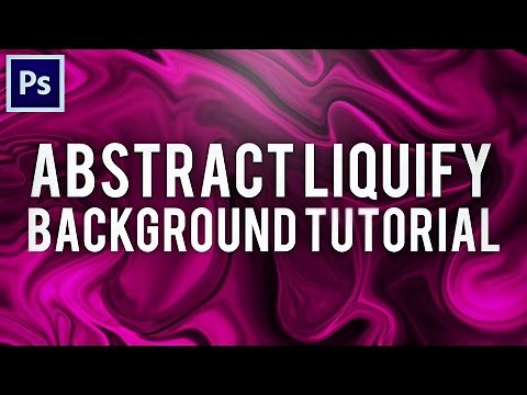 Tutorial: How To Create An Abstract Liquify/Paint Background Using Photoshop! (w/Pack)