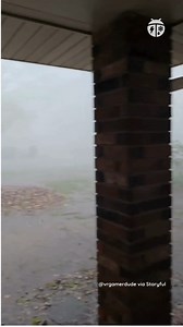 A Tornado warned storm in Springfield, MO created conditions like this earlier this week. A line of storms that moved through the Ozarks on Tuesday morning damaged buildings and uprooted trees in several areas. More rain is on the way today with some areas looking at a high risk for flooding, learn more here: https://www.weatherbug.com/news/ | WeatherBug