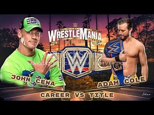 Wrestlemania 37 Offical Card