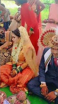 jiv rangala | wedding ritual | Marathi wedding | #shorts | #weddingshorts