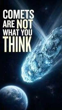 Comets Are Not What You Think.