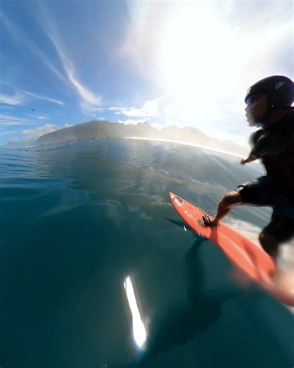 Harnessing the power of Teahupoo 💪 Local rider $500 #GoProAwards recipient Kevin Bourez takes us inside one of the world's most powerful waves with this intense #GoProMAX selfie. Show us every moment of your summer, not just the highlights by submitting to the #GoProYourSummer challenge at GoPro.com/Awards. | GoPro