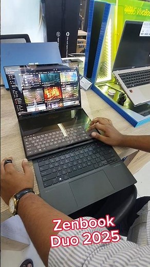 ASUS Zenbook Duo 2025 Review And Customise setting
