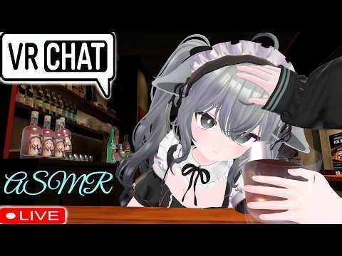 VRChat ASMR stream: Comfort this stressed out Maid