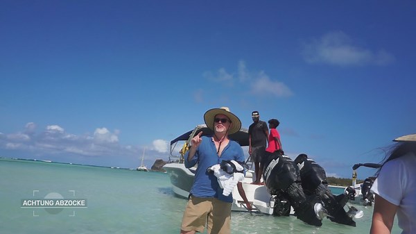 Einmal Hektik und Gefahr, einmal Traumtour zu den "Les 3 Îles" vor Mauritius