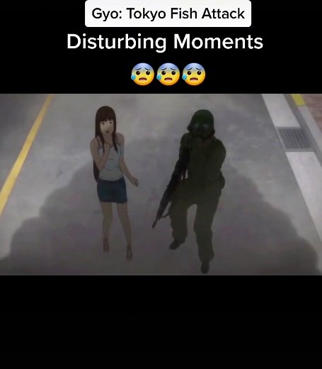 Disturbing moments 😰😰 #gyo #tokyofishattack #animerecommendations