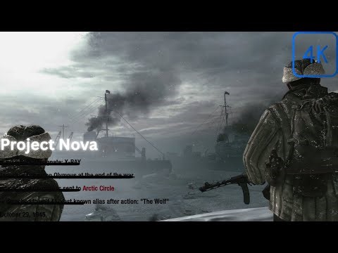 Call of Duty Black Ops 1 - Project Nova Walkthrough (no commentary | 4k gameplay)