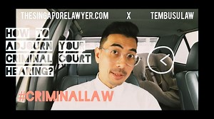 How do you get an adjournment of your Criminal Court hearing?