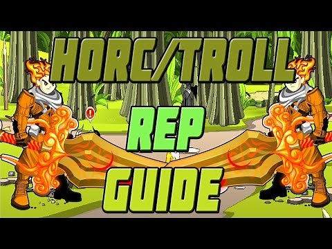 AQW How to Get Horc/Troll Rep FAST
