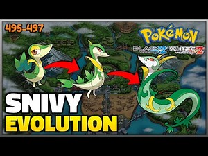 How To Evolve Snivy into Servine and Serperior in Pokemon Black 2 and White 2