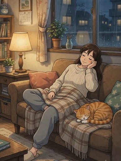 Cozy Rain ASMR: Safe Place to Rest During a Storm