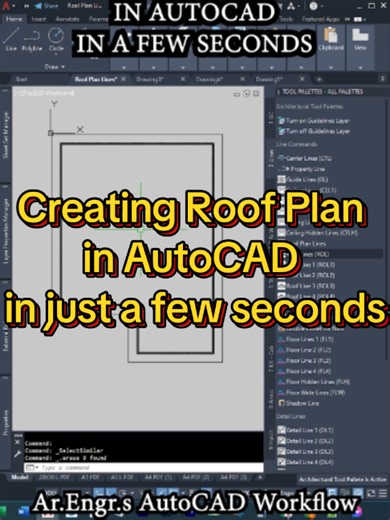 AutoCAD Roof Layout: Instant Complete Roof Plan in Minutes