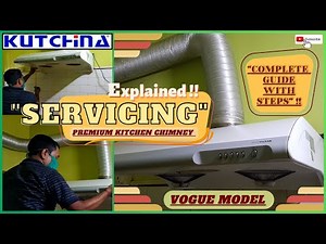 How to Clean Kutchina (VOGUE) Premium Kitchen Chimney at Home Full Guide! | Explained! 💯