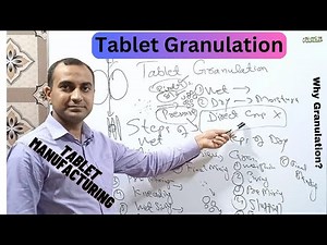 Granulation Process Of Tablets | Types Of Granulation | Tablet Granulation | Tablet Manufacturing
