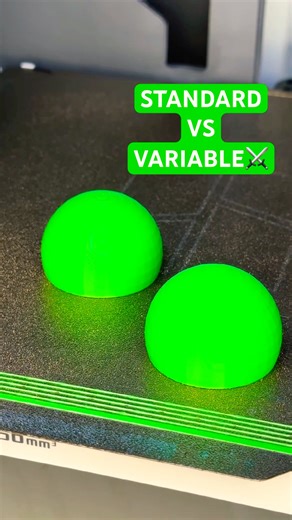 Variable Layer Height vs Standard? 😱 | Bambu Lab Speed Test 🔥 #bambulab #3dprinting