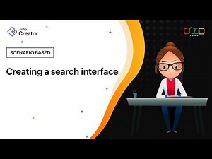 How to create a search interface using stateless form? | Zoho Creator