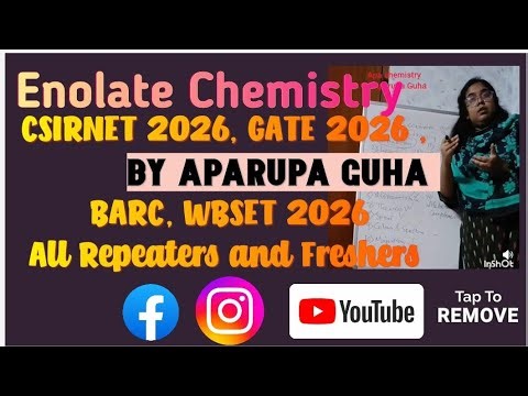 Enolate Chemistry from Standard Organic book Solution CSIRNET, GATE, WBSET, BARC