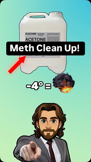 3 things I learned about meth clean up… 1. You can’t just YouTube tutorial how to clean a meth lab. 2. Hazmat suits are not all built the same 😭 3. Turns out, “breaking bad” smells worse than it looks. Not a good thing to mess around with! But for real if you want to join this career check out my website on how to get started. | Biggie Clean