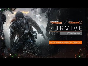 Survive Fest - The Division Survival Gameplay Day 02