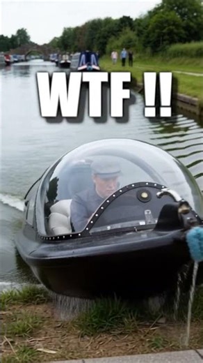 Homemade submarine on a French canal 😳 #ChrisDetek #MagnetFishing